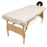 Arcadia© 100% Organic Cotton Percale Massage Table Sheet Set