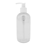 Massage Bottle - Clear 8 oz With Pump