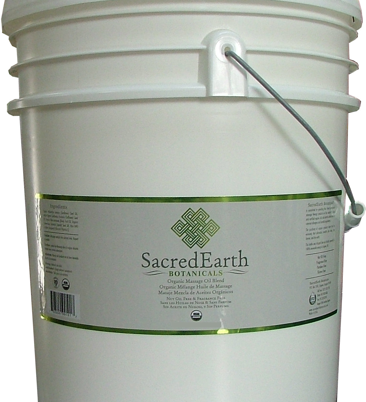 SacredEarth Botanicals® Organic Massage Oil Blend