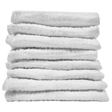 Spa Facial Cloths Soft Muslin 100% Cotton 8 pack