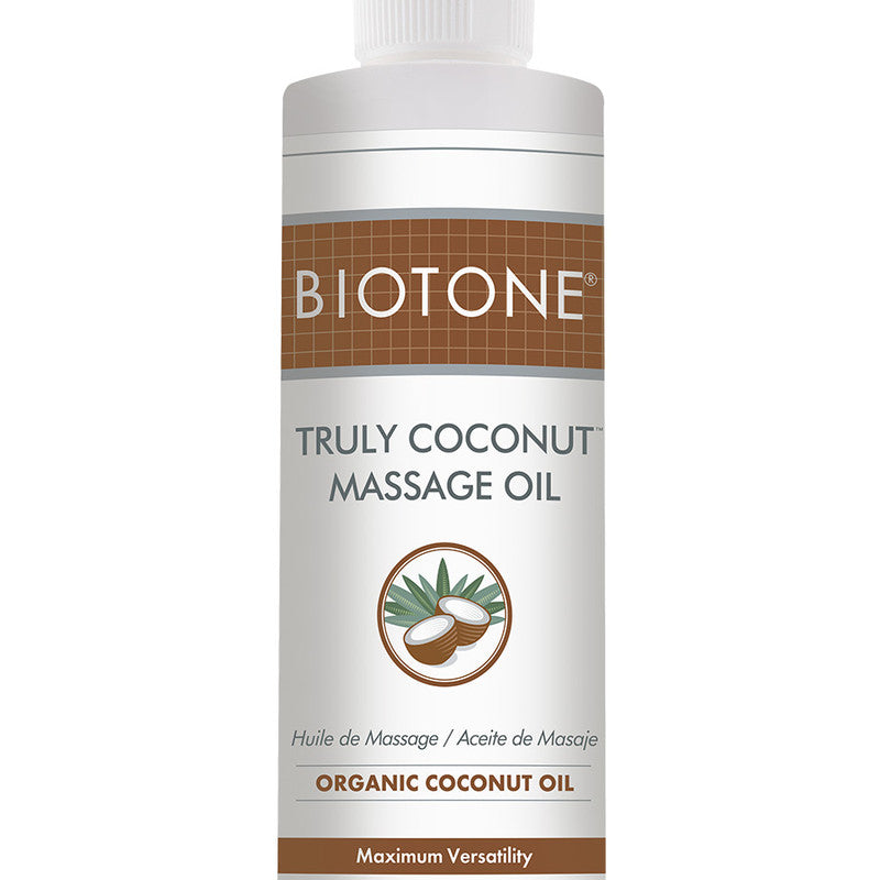 Biotone Truly Coconut Massage Oil - 8 oz