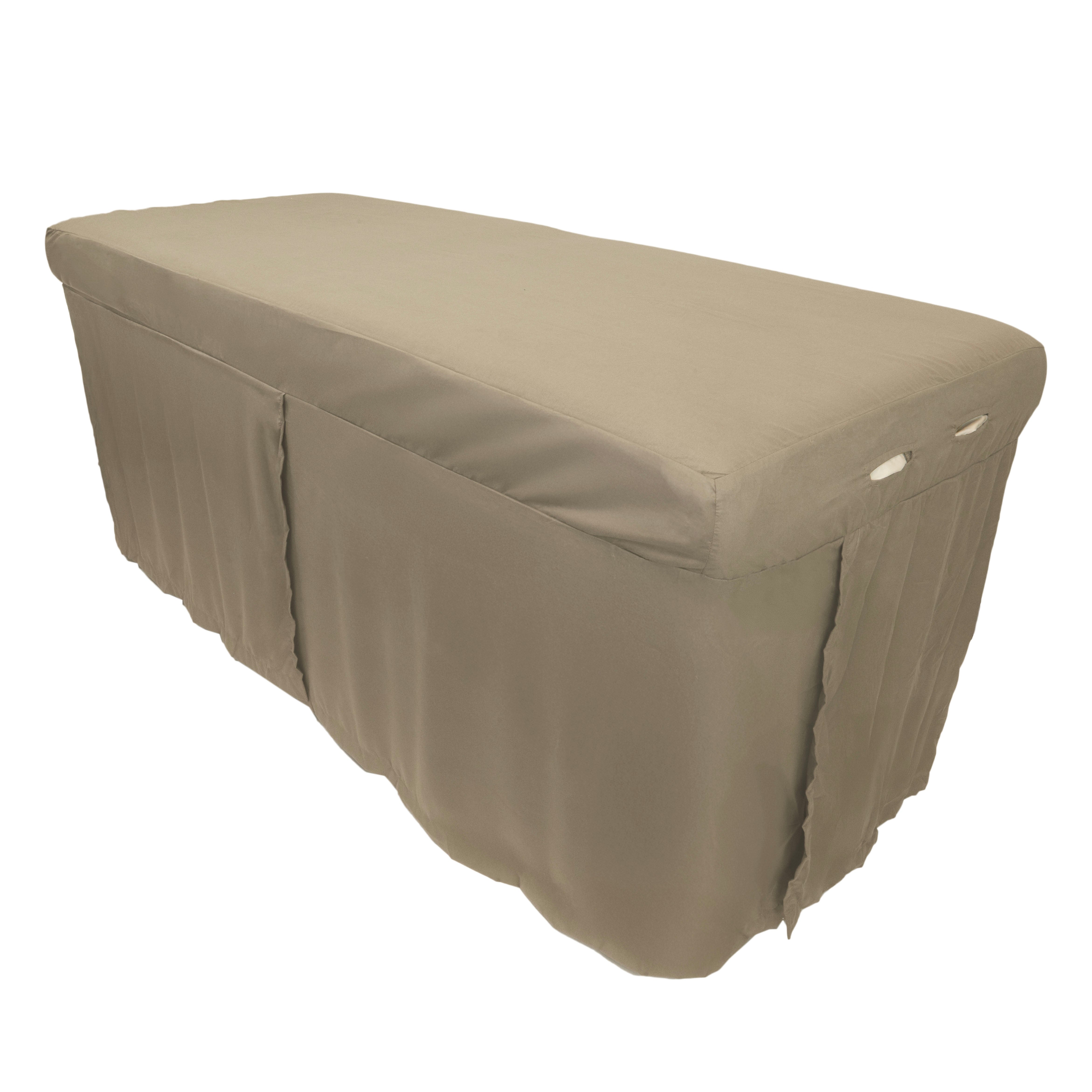 Tranquility Microfiber Massage Table Skirt