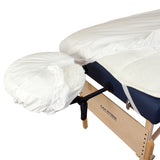 Massage Table Cover Package - Fleece Pad and Protective Cover Package