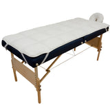 Massage Table Cover Package - Fleece Pad and Protective Cover Package