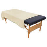 Comfort™ +PLUS Flannel Extra Large Massage Table Flat Sheet