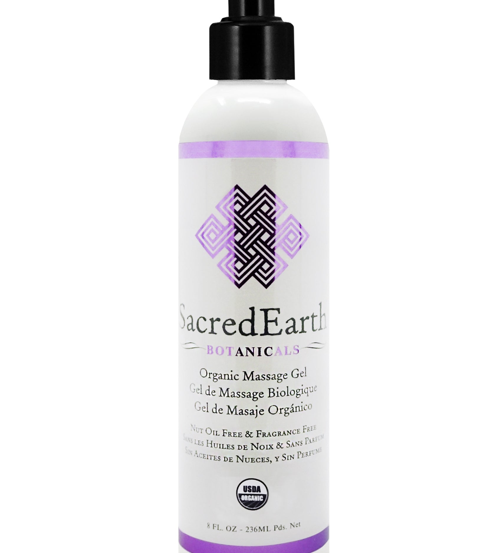 SacredEarth Botanicals® Organic Massage Gel