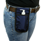50 Pack Rapport Single Bottle Massage Lotion Holster - Navy Blue