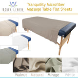 Tranquility Microfiber Massage Table Flat Sheets - 10 Pack