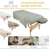 Tranquility Microfiber Massage Table Sheet Sets