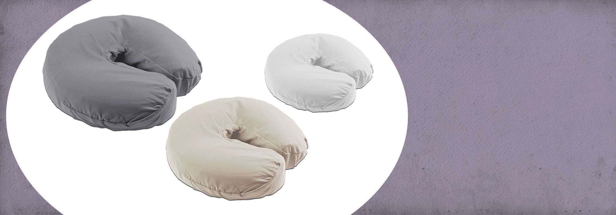 Simplicity Poly-Cotton Massage Face Cradle Covers